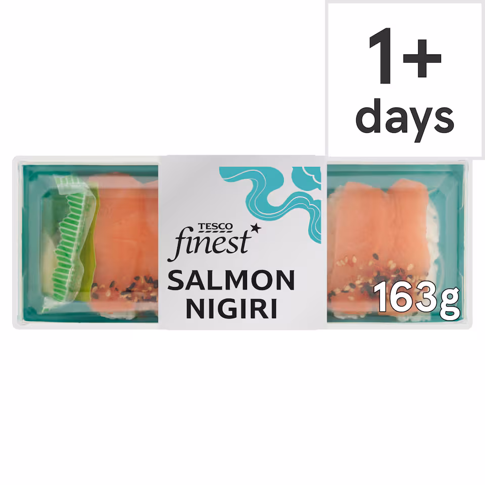 Tesco Finest Salmon Nigiri 163g