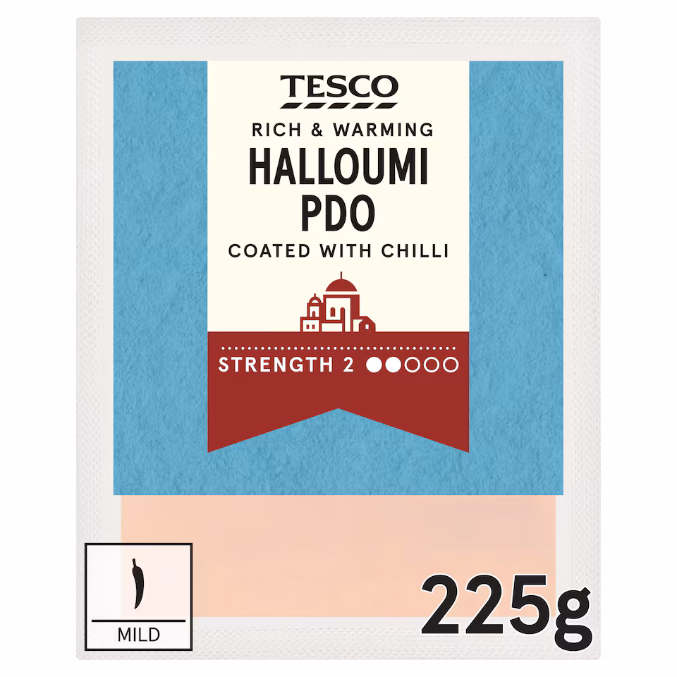 Tesco Halloumi Coated with Chilli 225g