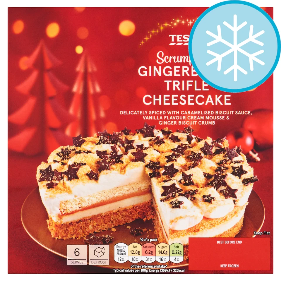 Tesco Gingerbread Trifle Cheesecake 450g