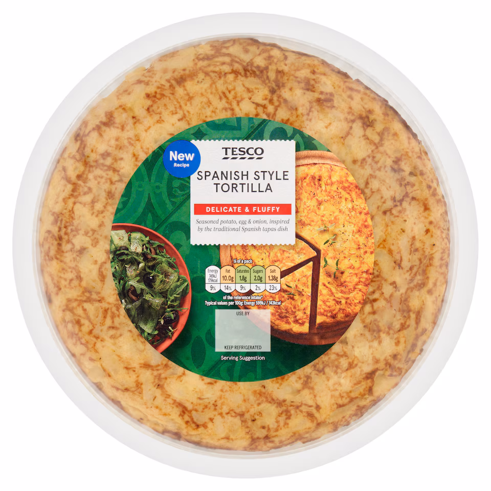 Tesco Spanish Style Tortilla 500g