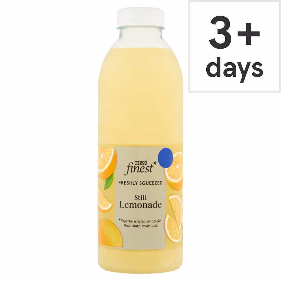 Tesco Finest Freshly Squeezed Still Lemonade 750ml