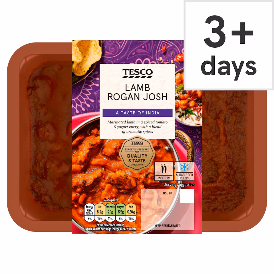 Tesco Lamb Rogan Josh 400g
