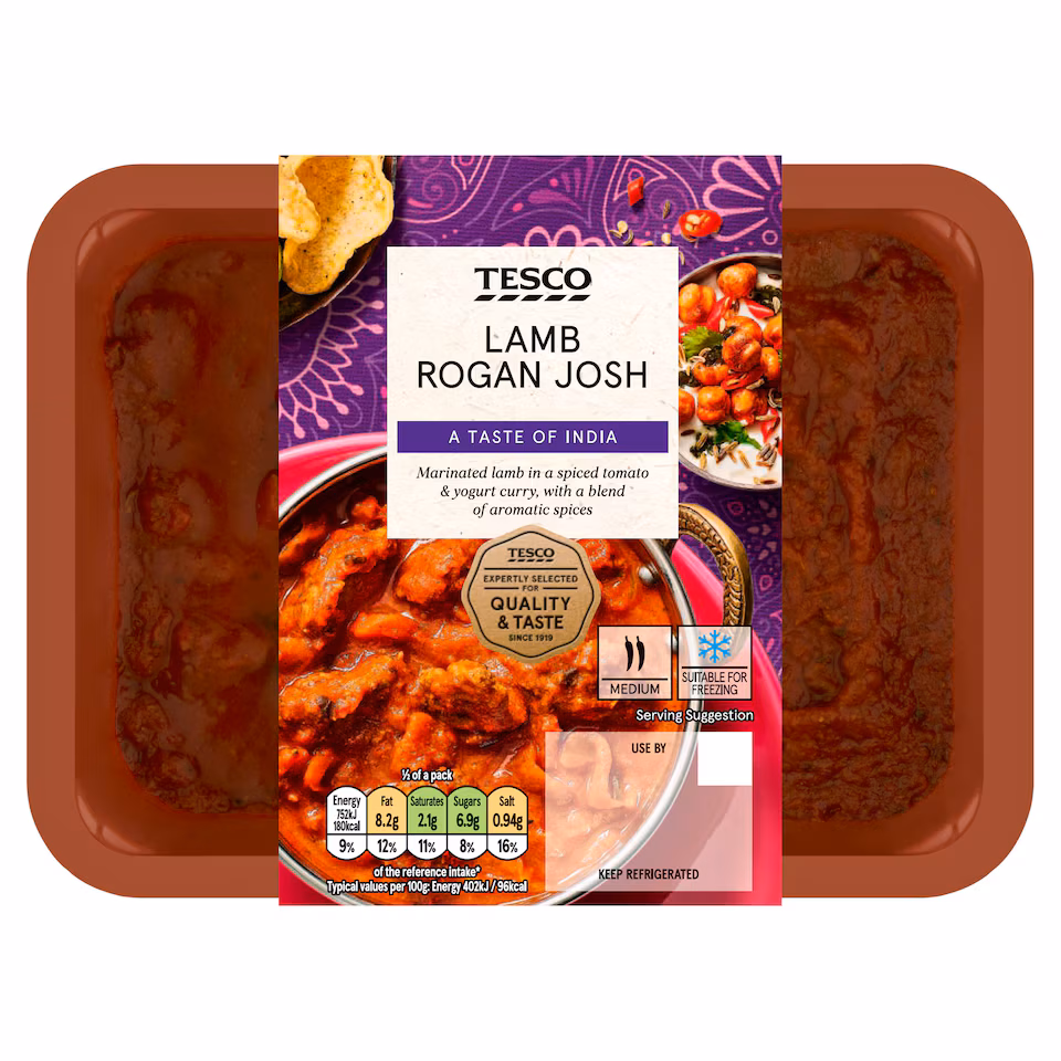 Tesco Lamb Rogan Josh 400g
