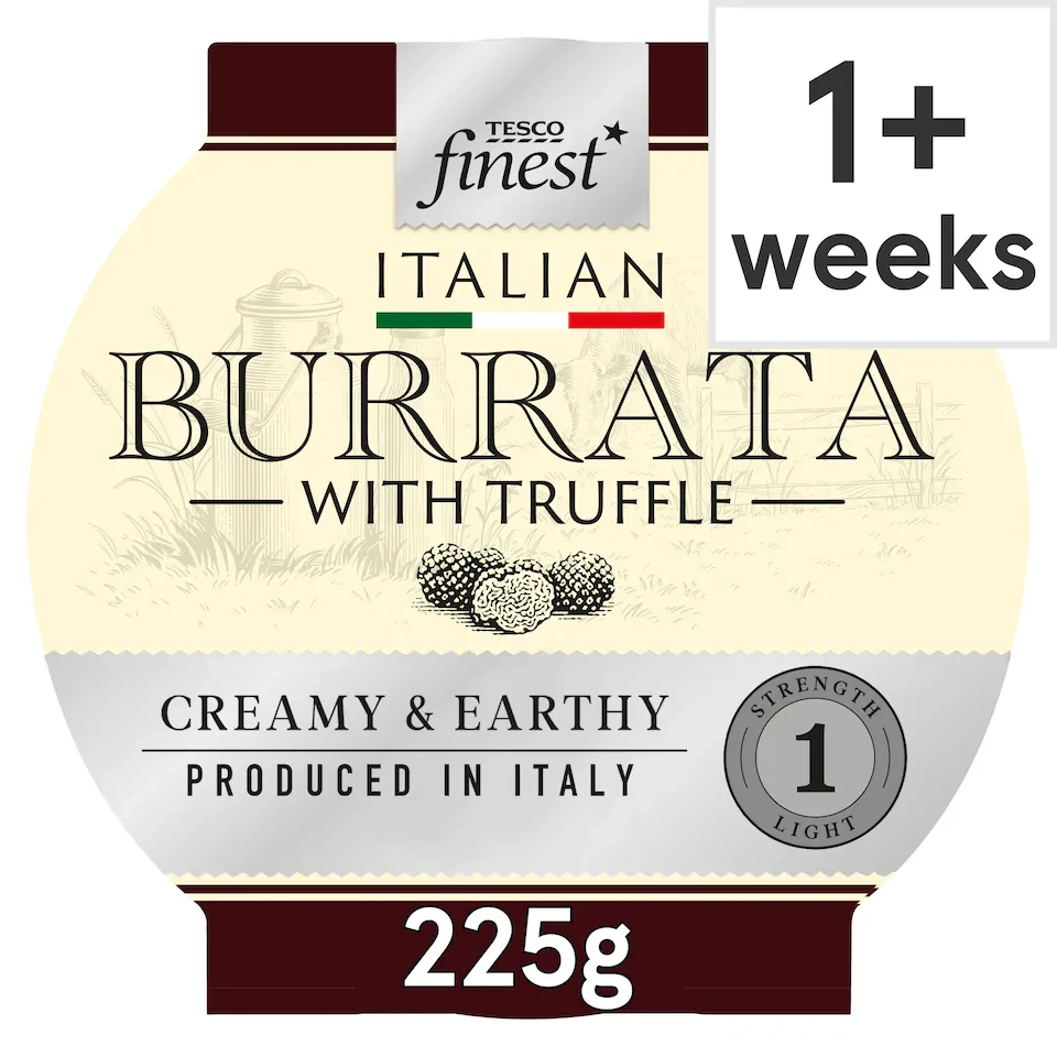 Tesco Finest Italian Burrata with Truffle 225G