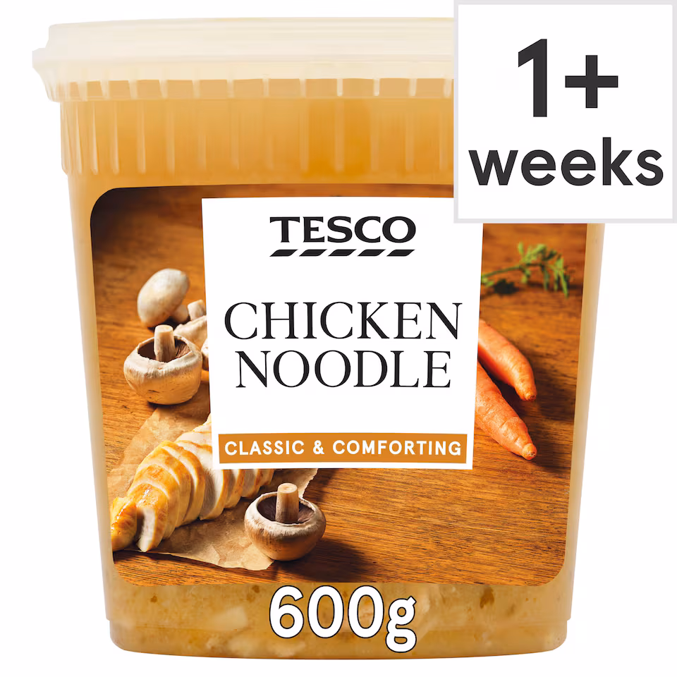 Tesco Chicken Noodle Soup 600g