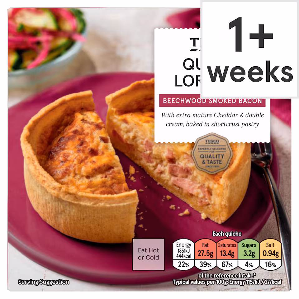 Tesco Quiche Lorraine 160g