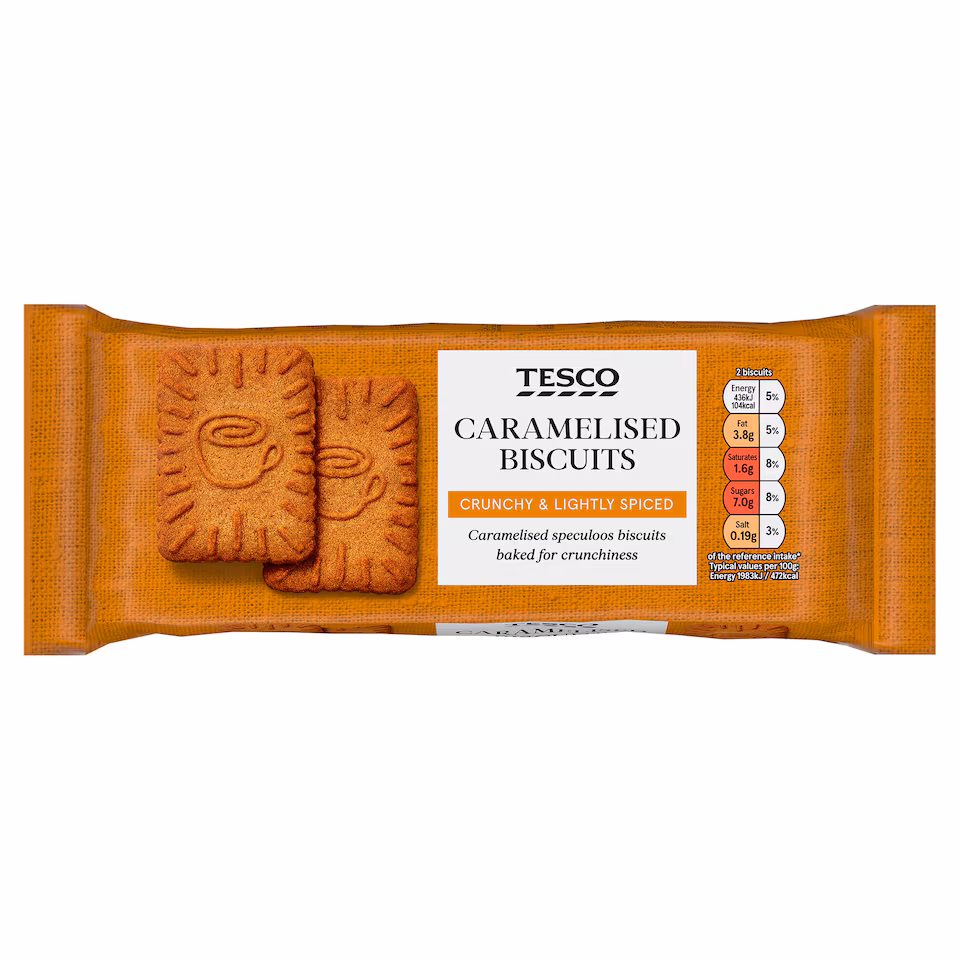 Tesco Speculoos Caramelised Biscuits 250g