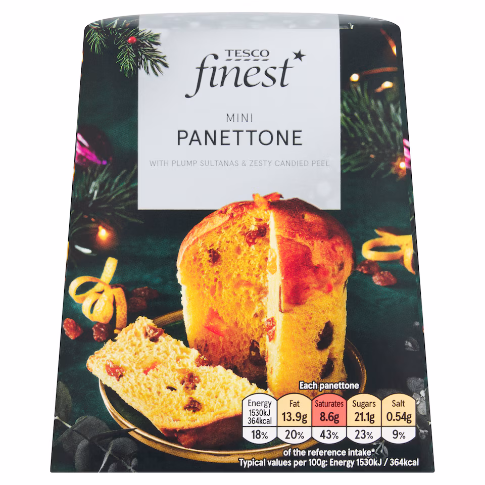 Tesco Finest Classic Mini panettone 100g