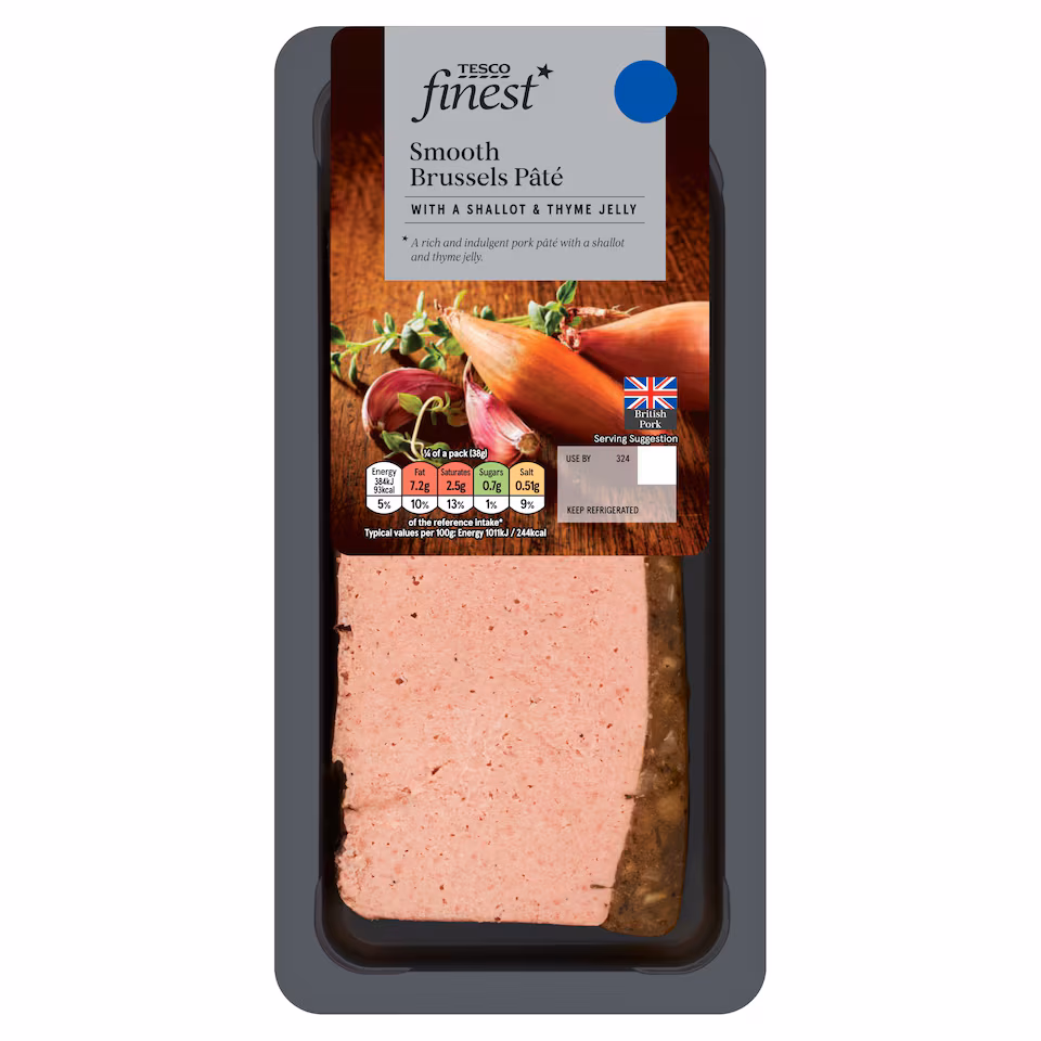 Tesco Finest Smooth Brussels Pâté 150g