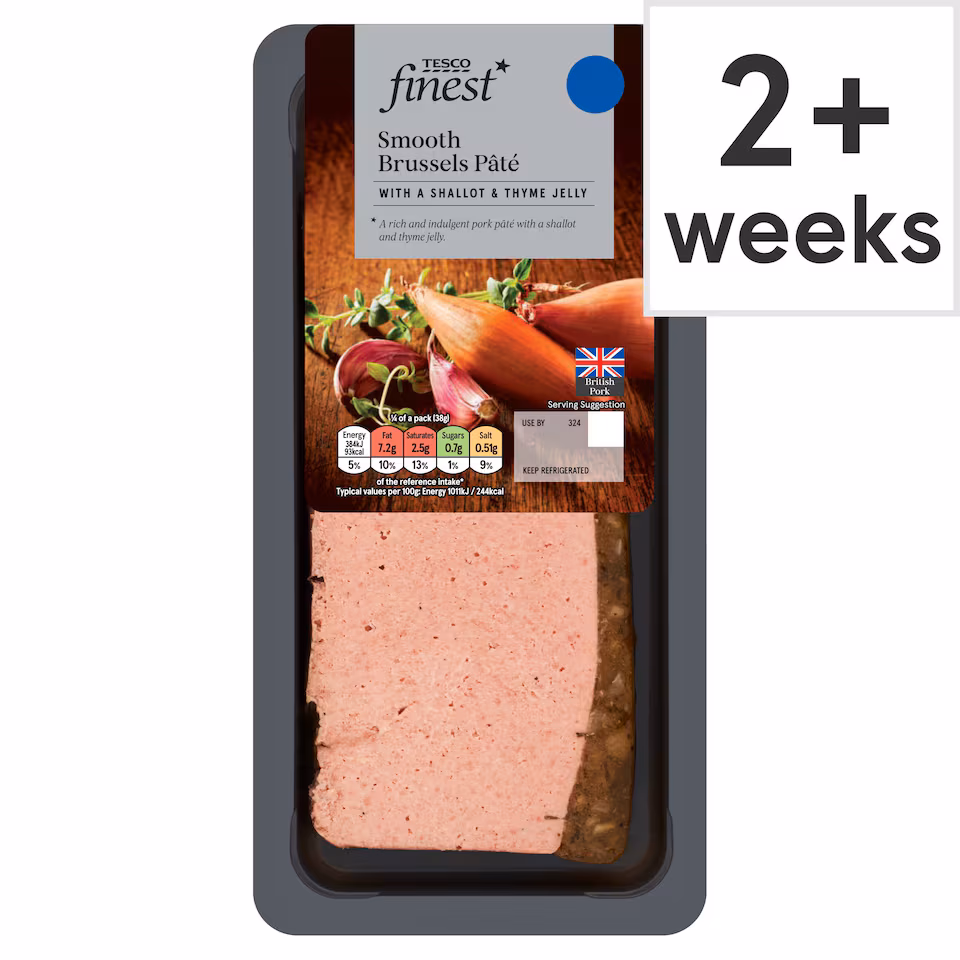 Tesco Finest Smooth Brussels Pâté 150g