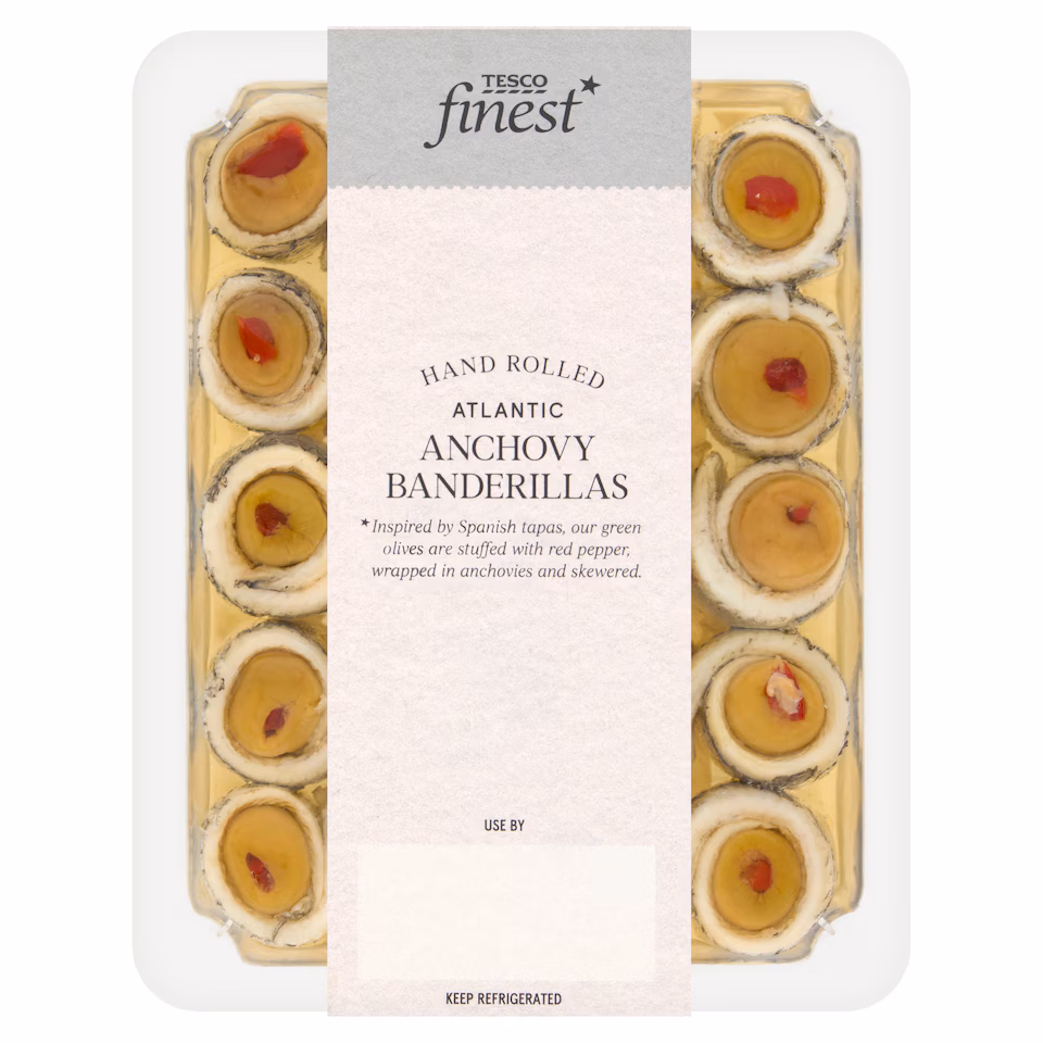Tesco Finest Anchovy Banderillas 200g