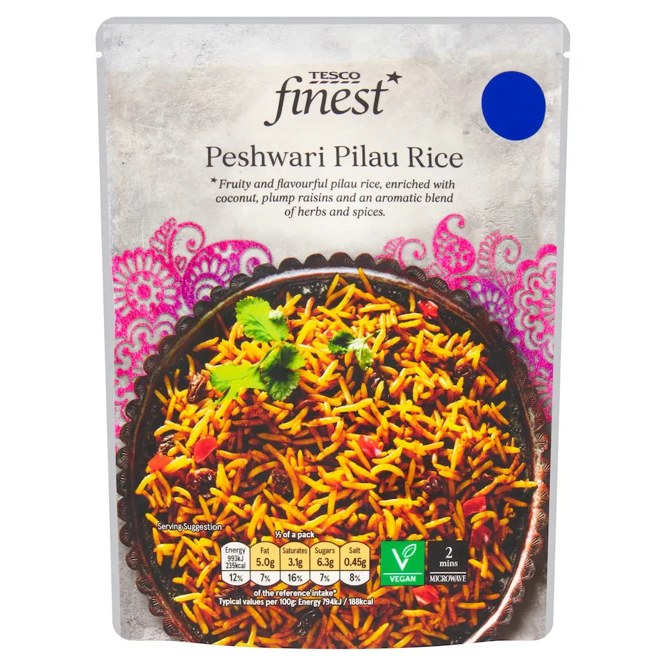 Tesco Finest Peshwari Pilau Rice 250g