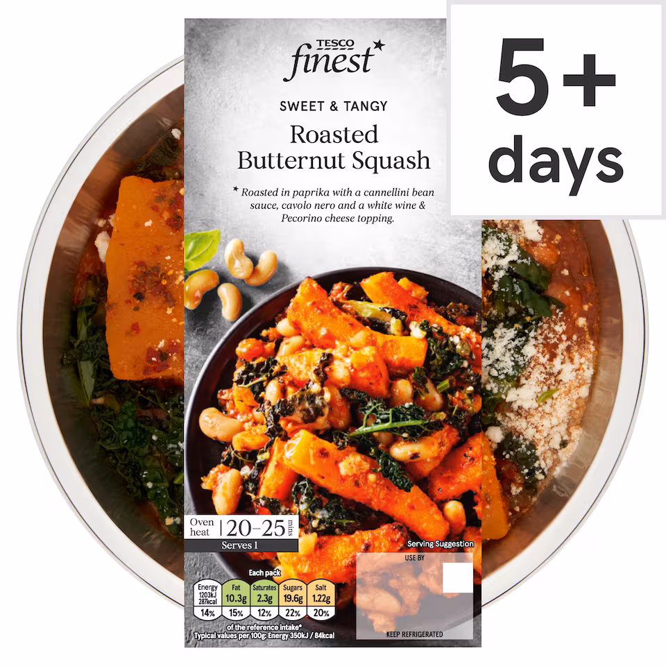 Tesco Finest Paprika Roasted Butternut Squash 380g