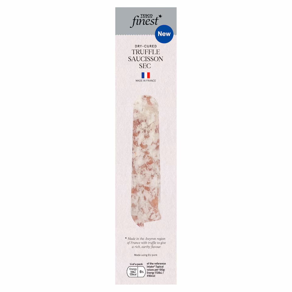 Tesco Finest Truffle Saucisson Sec 120g