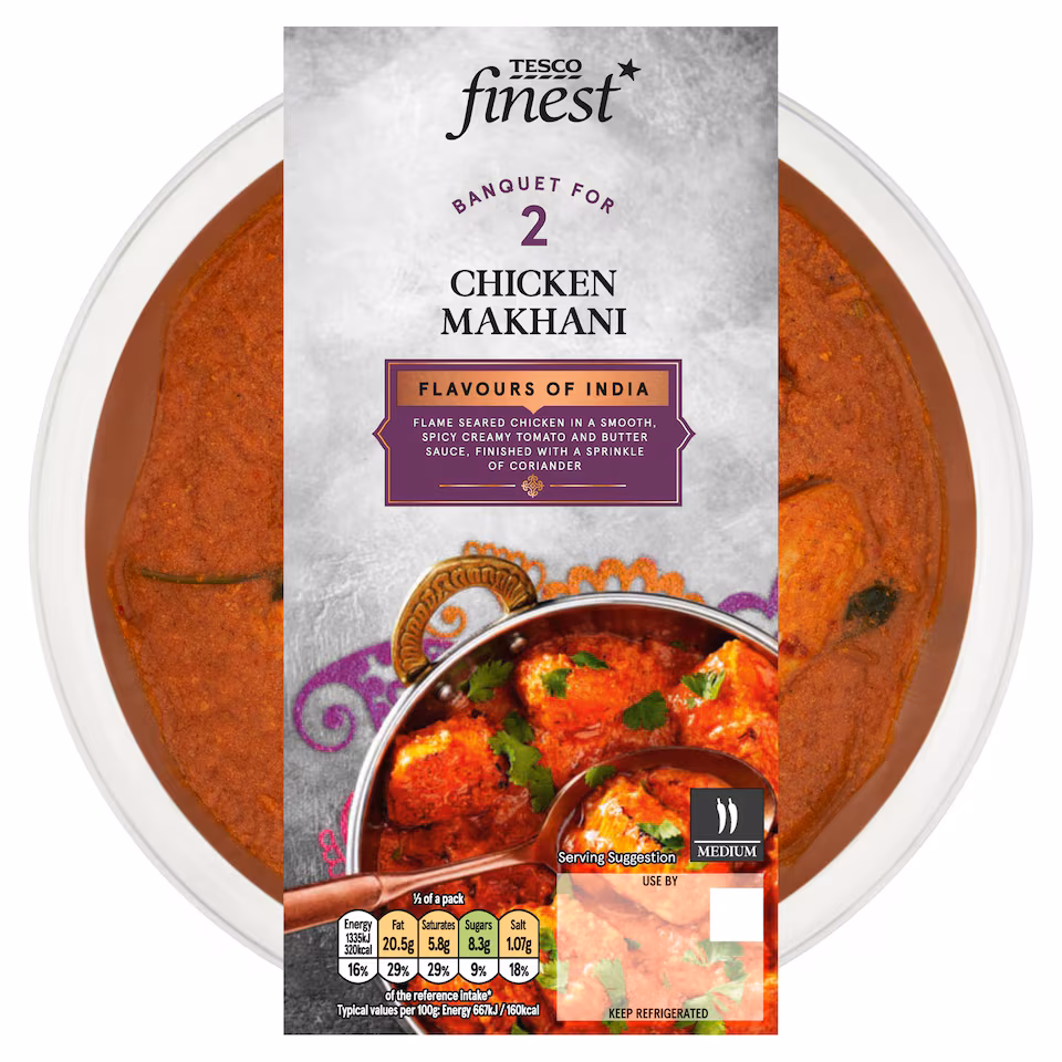 Tesco Finest Chicken Makhani 400g