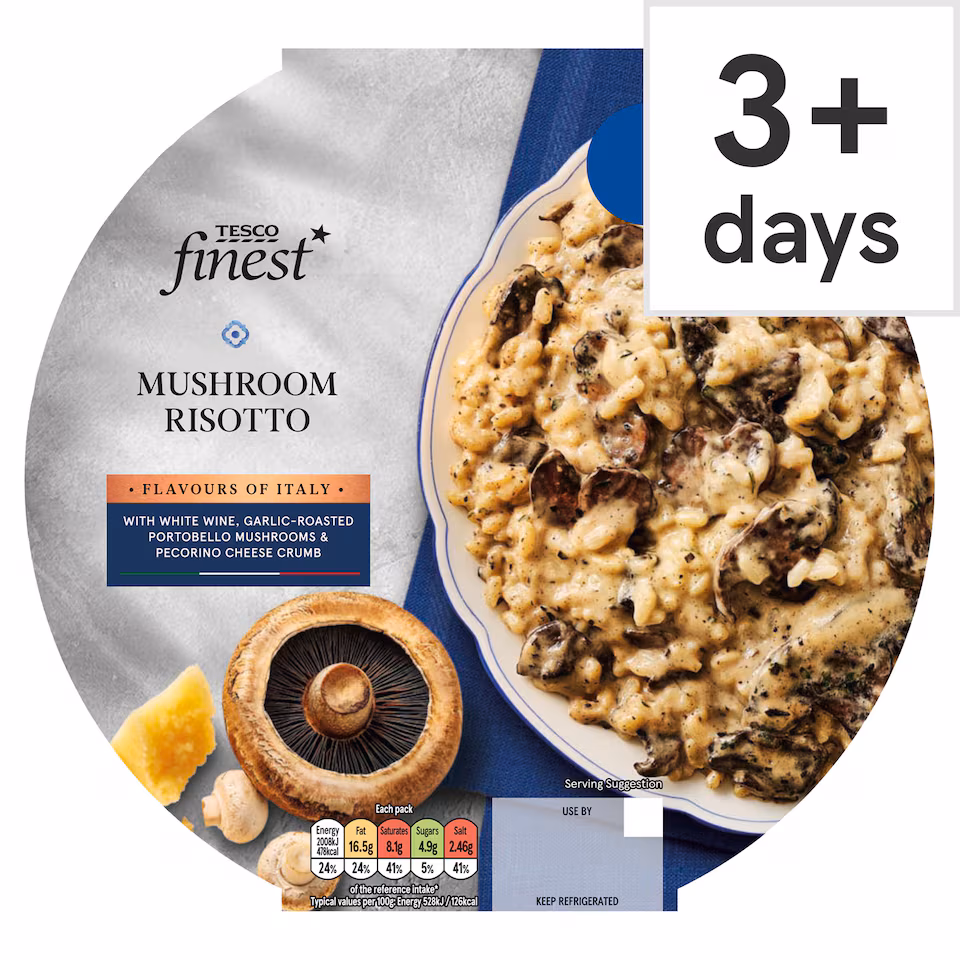Tesco Finest Mushroom Risotto 380g