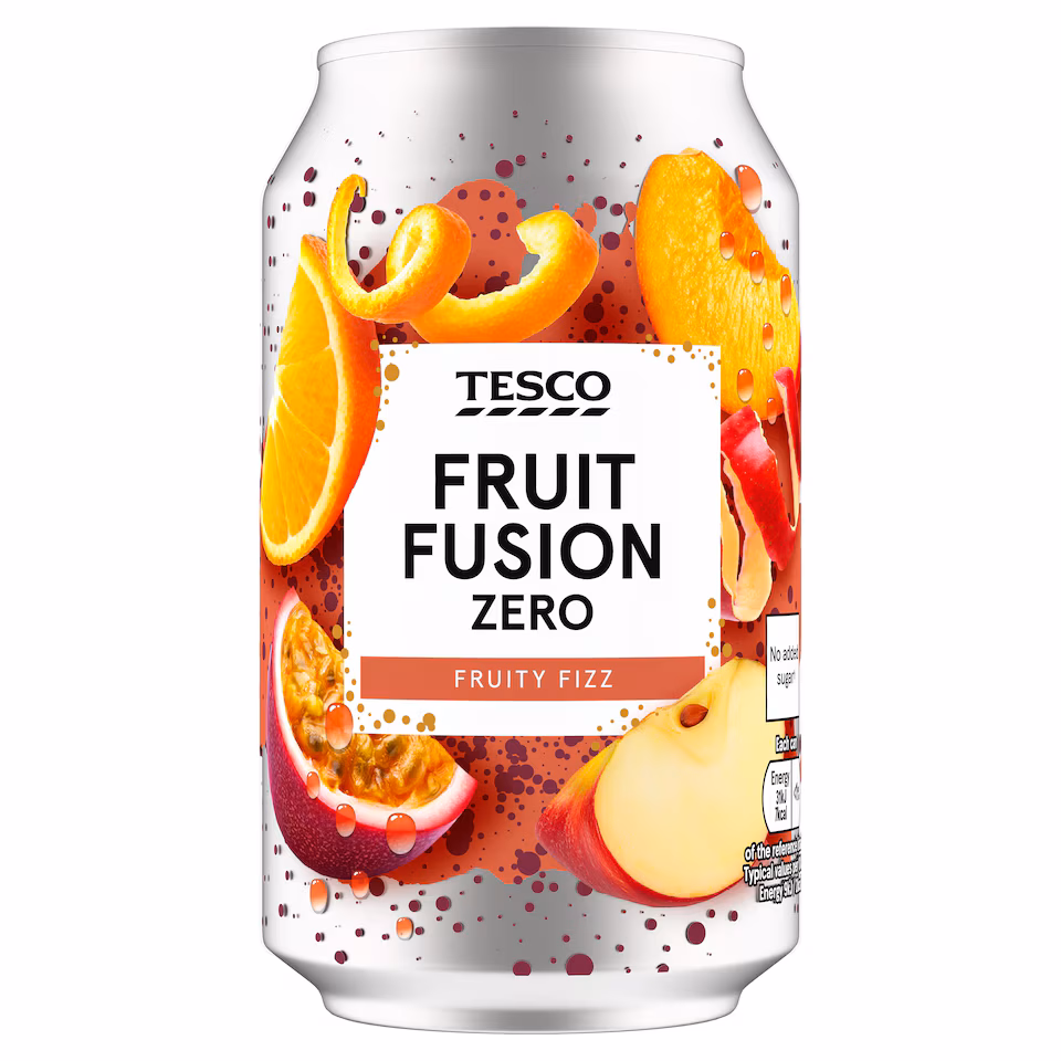 Tesco Fruit Fusion Zero 330ml