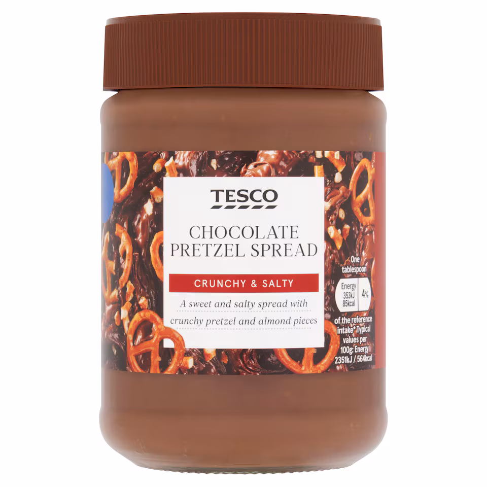 Tesco Pretzel Chocolate Spread 400g