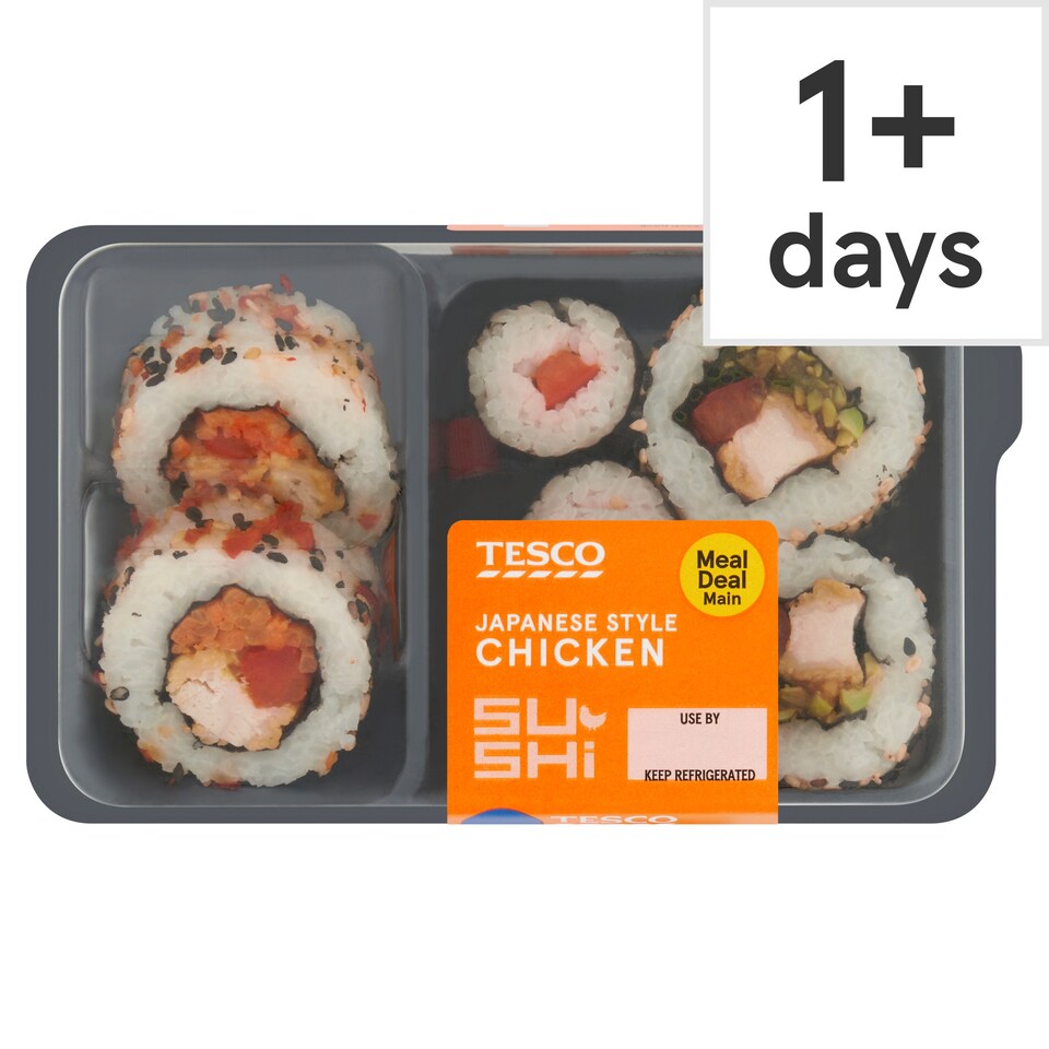Tesco Japanese Style Chicken Sushi 135g