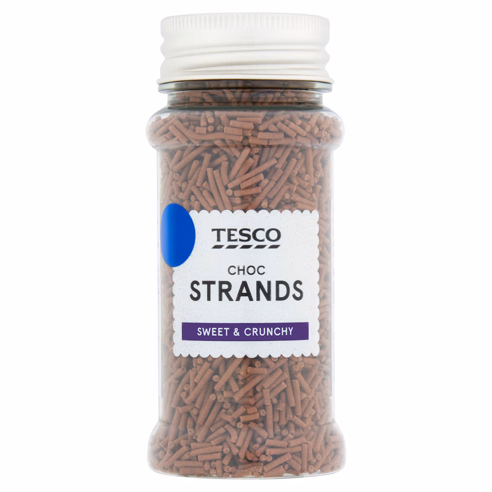 Tesco Choc Strands 65g