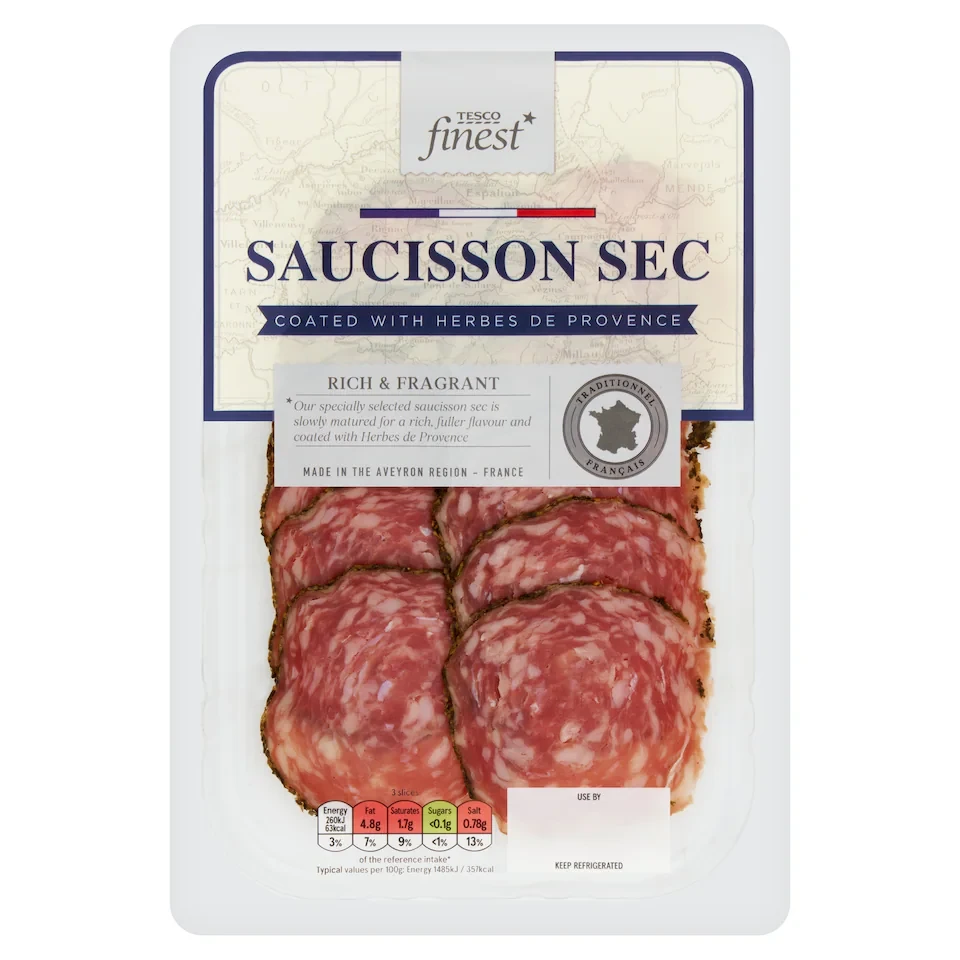 Tesco Finest Saucisson Sec 70g