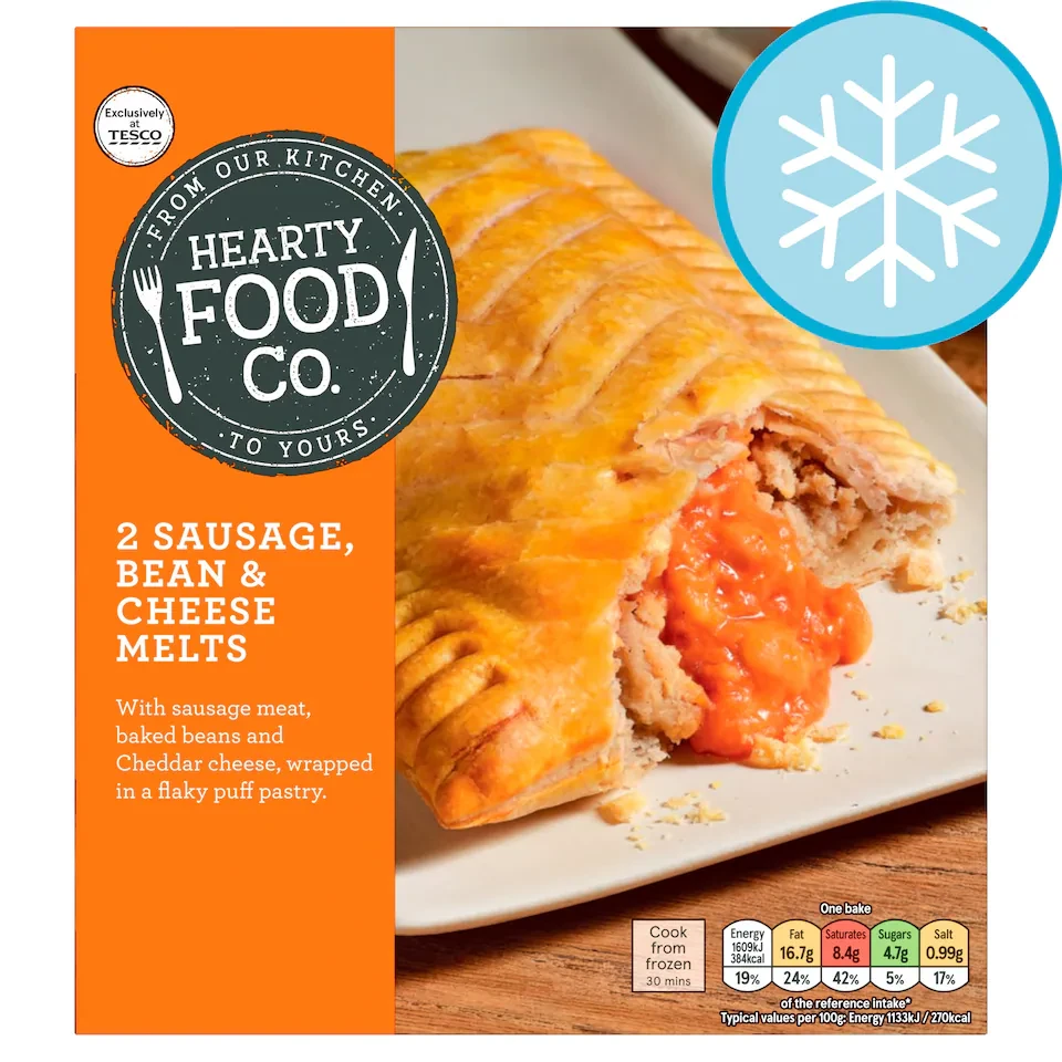 Tesco Hearty Foods 2 Sausage & Bean Bake 308g