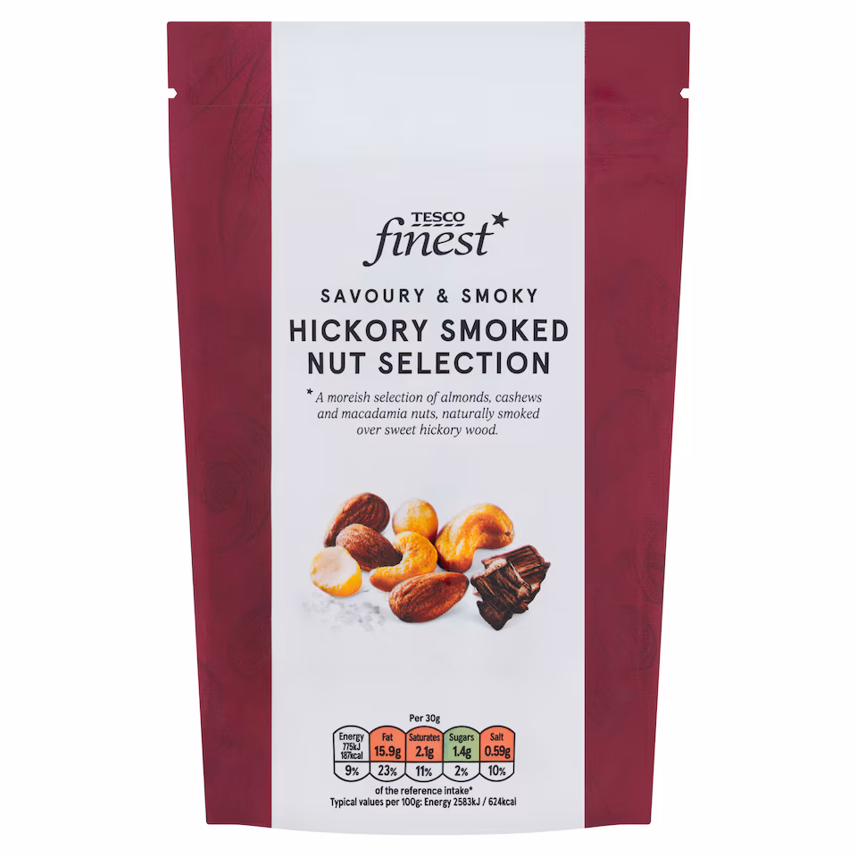 Tesco Finest Hickory Smoked Nut Selection 150g