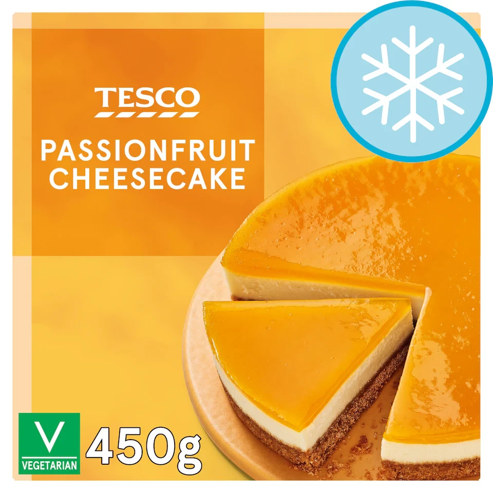 Tesco Passion Fruit Cheesecake 450g