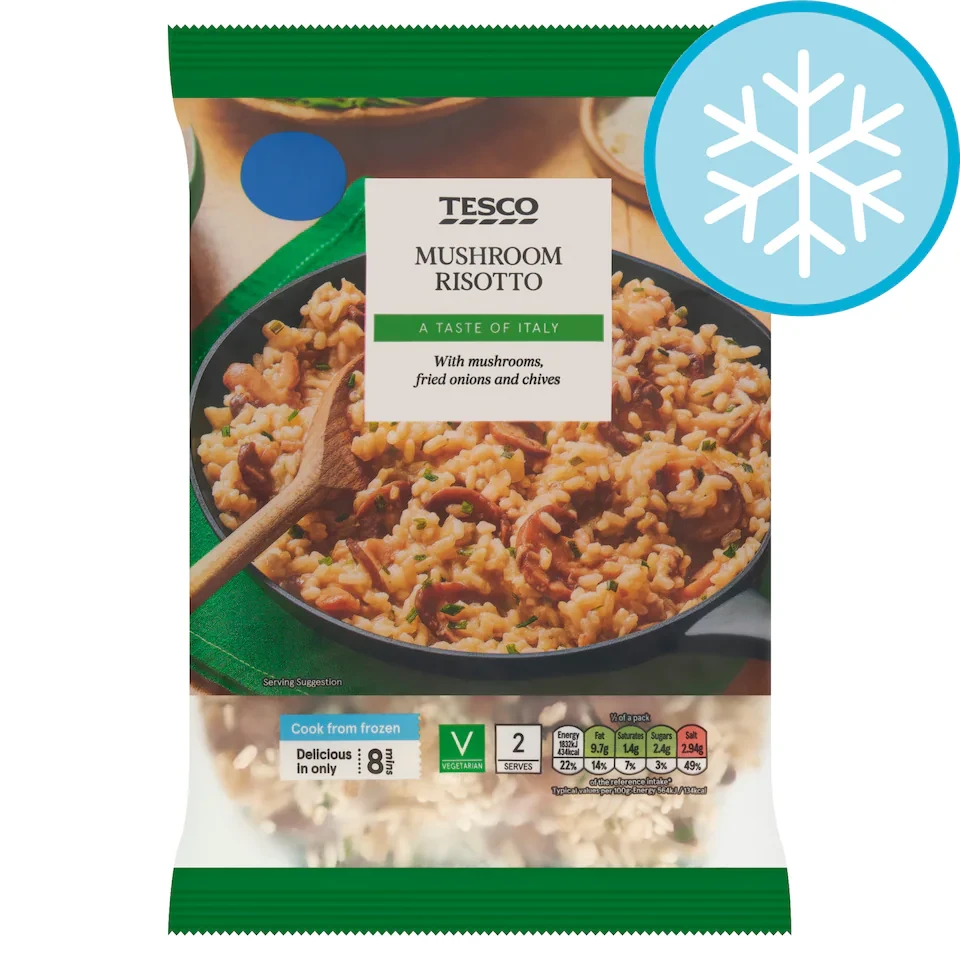 TESCO Mushroom Risotto 700g