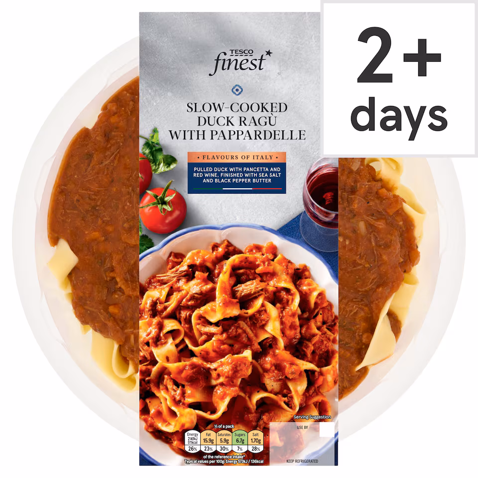 Tesco Finest Duck Ragu with Pappardelle 750g