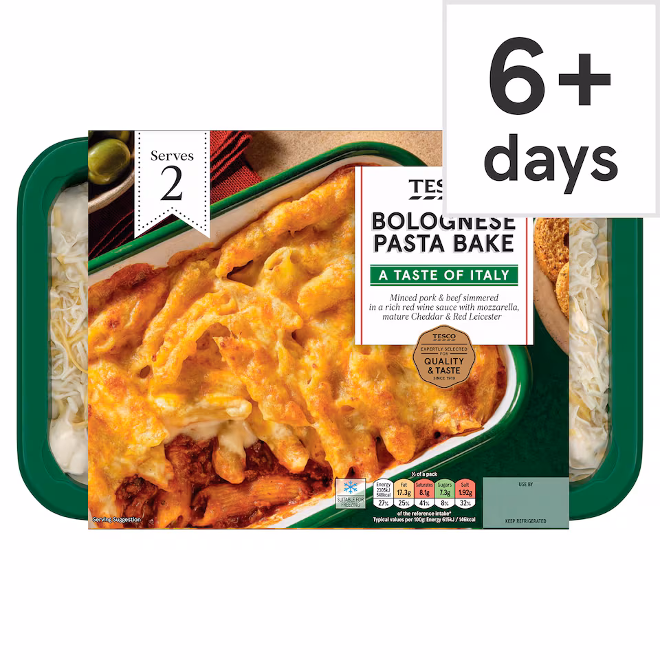 Tesco Bolognese Pasta Bake 750g