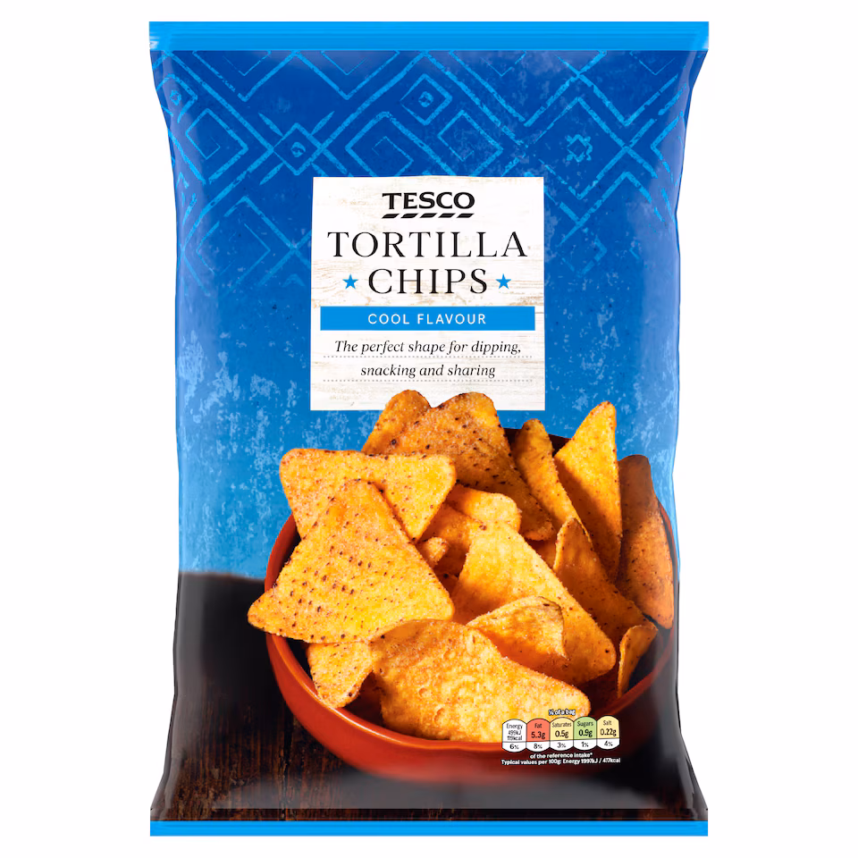 Tesco Cool Tortilla Chips 200g