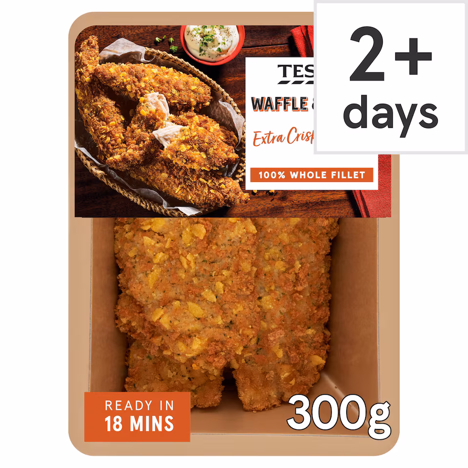 Tesco Waffle and Maple Chicken Tenders 300g
