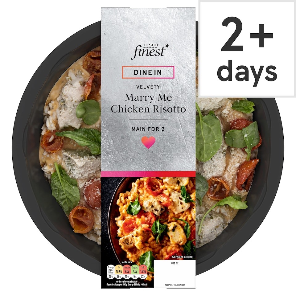 Tesco Finest Marry Me Chicken Risotto 700g