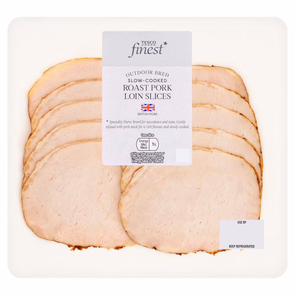 Tesco Finest Deli Pork Loin Slices 100g