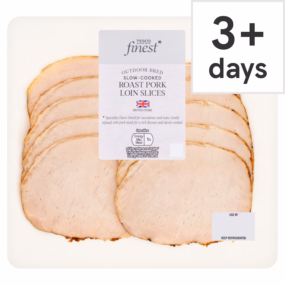 Tesco Finest Deli Pork Loin Slices 100g