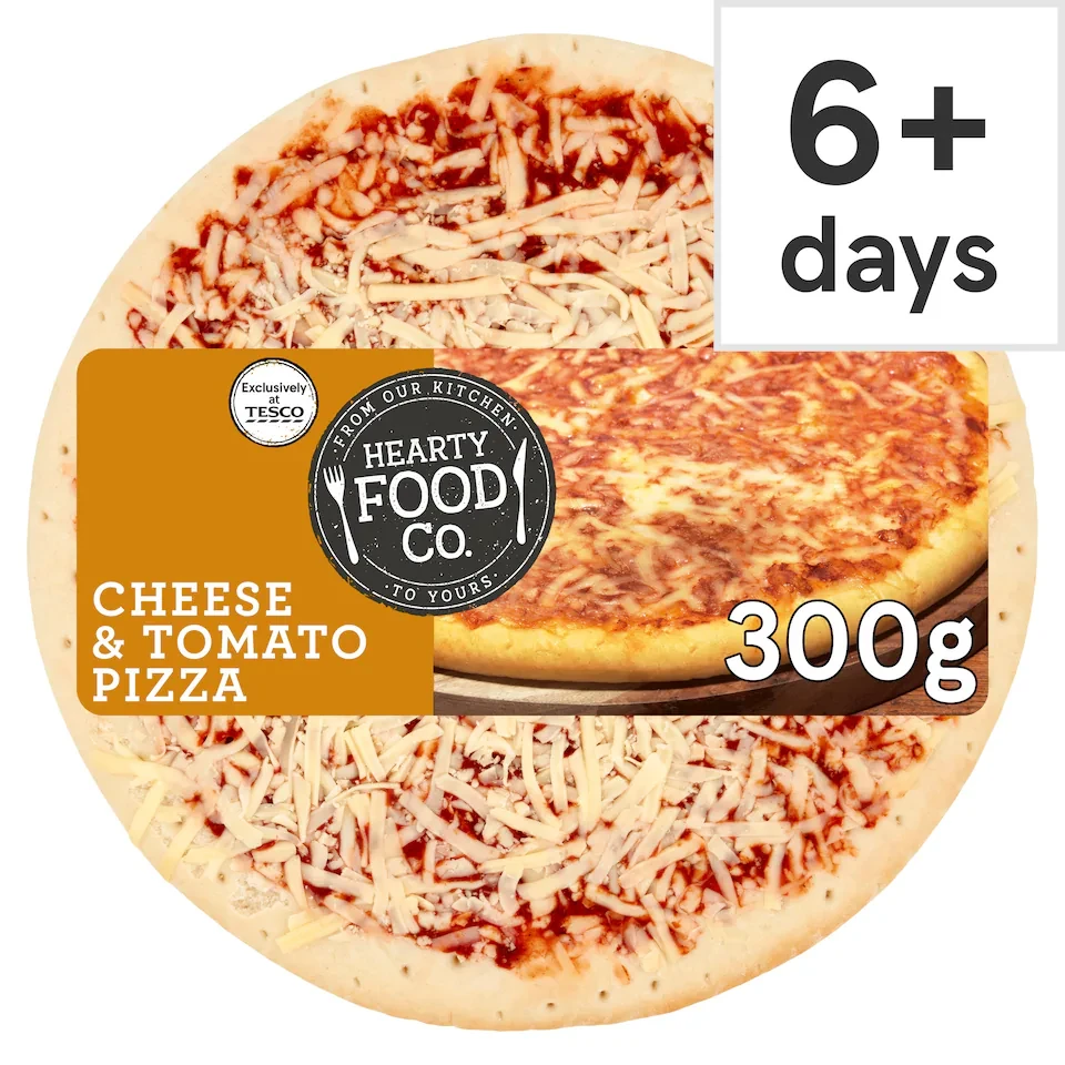 Hearty Food Co. Cheese & Tomato Pizza 300g
