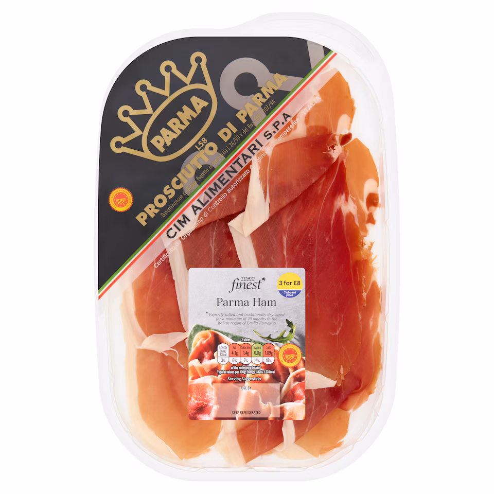 Tesco Finest 20 Month Matured  Parma Ham 70g