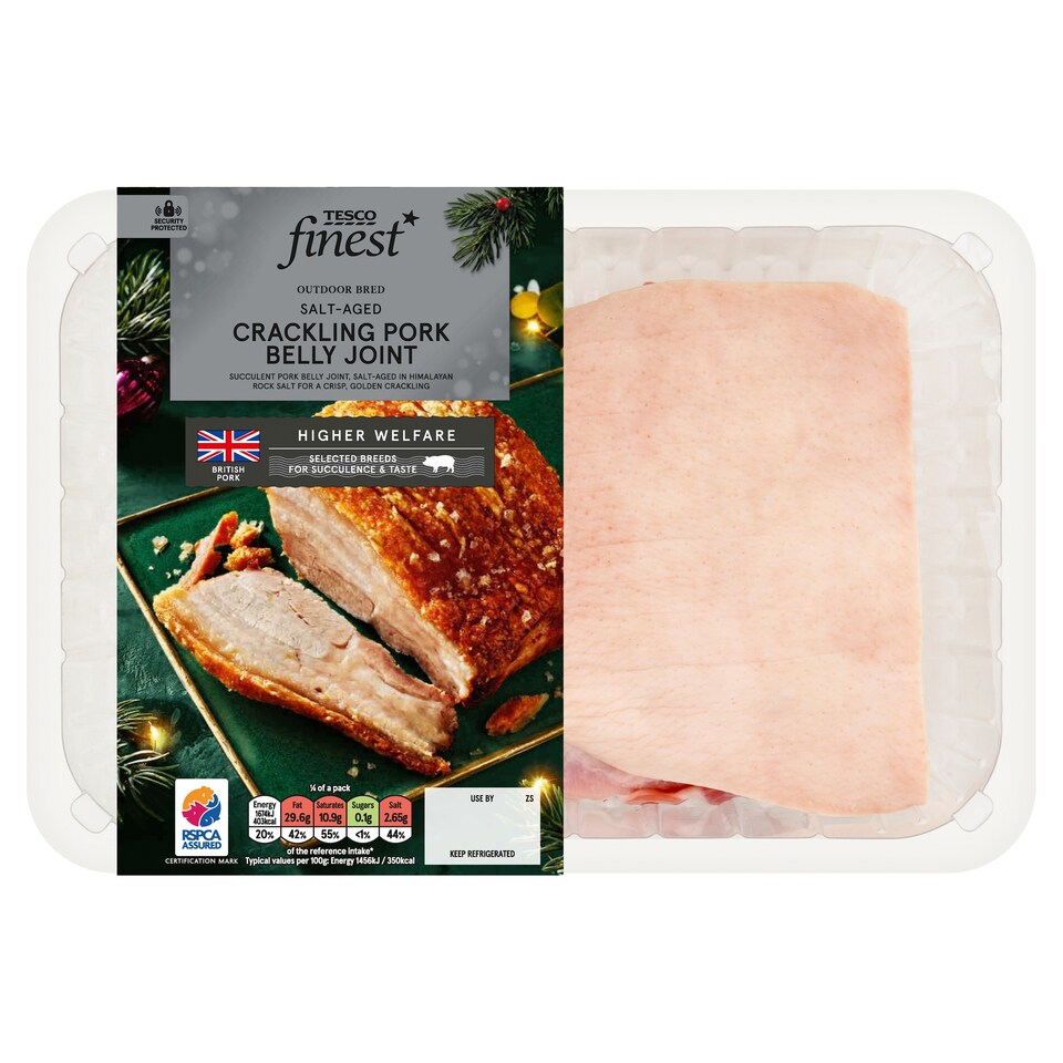 Tesco Finest Salt Aged Belly Joint 700g