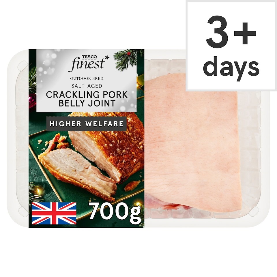 Tesco Finest Salt Aged Belly Joint 700g