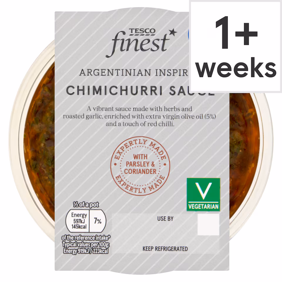 TESCO Finest Argentinian Inspired Chimichurri Sauce 130g
