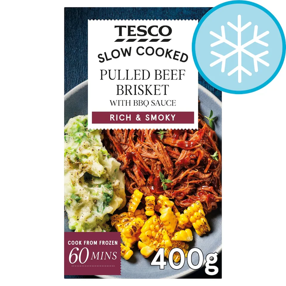 Tesco Slow Cooked BBQ Beef Brisket 400g