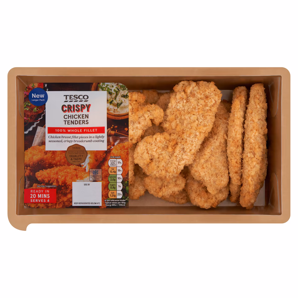 Tesco Crispy Chicken Tenders 710g