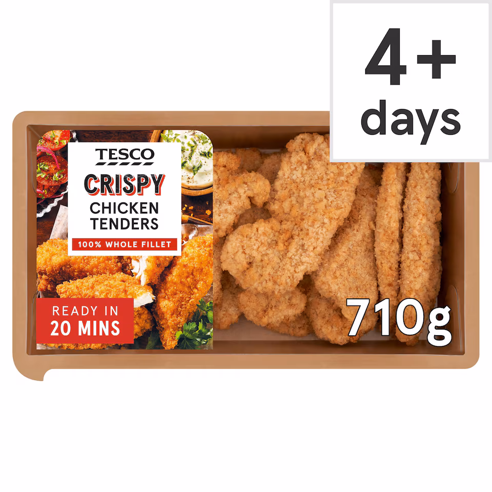 Tesco Crispy Chicken Tenders 710g