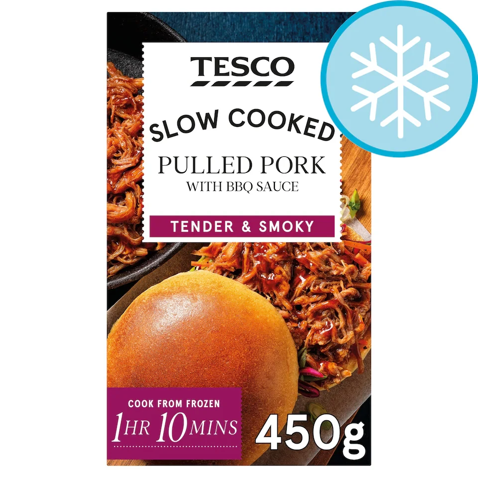 Tesco Slow Cooked BBQ Pulled Pork 450g