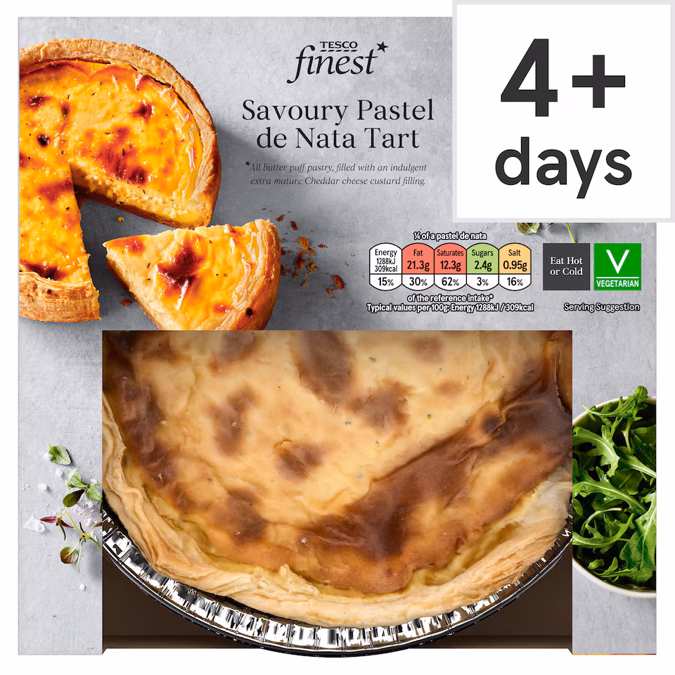 Tesco Finest Savoury Pastel De Nata 400g