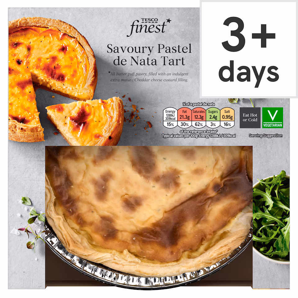 Tesco Finest Savoury Pastel De Nata 400g