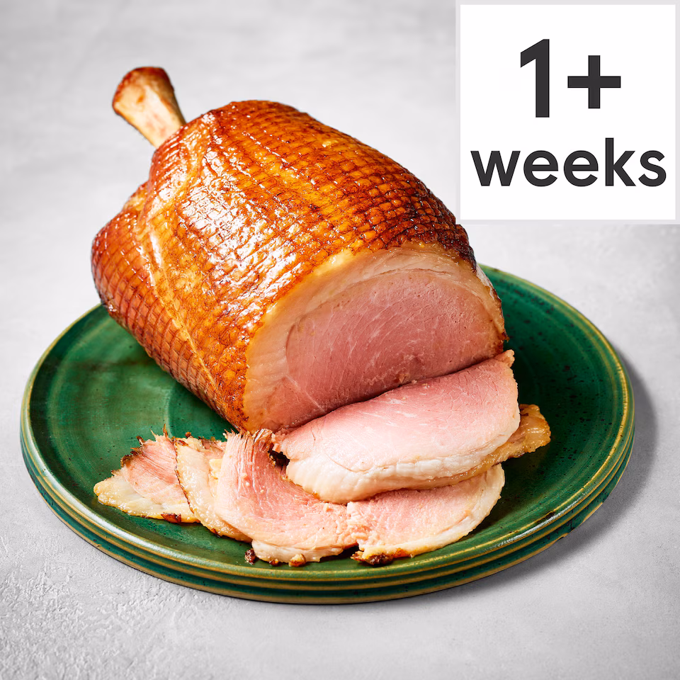 85. Tesco Finest Dry Cured Bone-in Ham Joint 1.8kg (Serves 20)