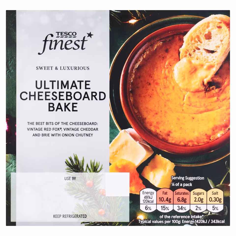 Tesco Finest Ultimate Cheeseboard Bake 150g