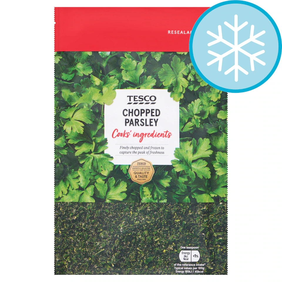 Tesco Chopped Parsley 50g